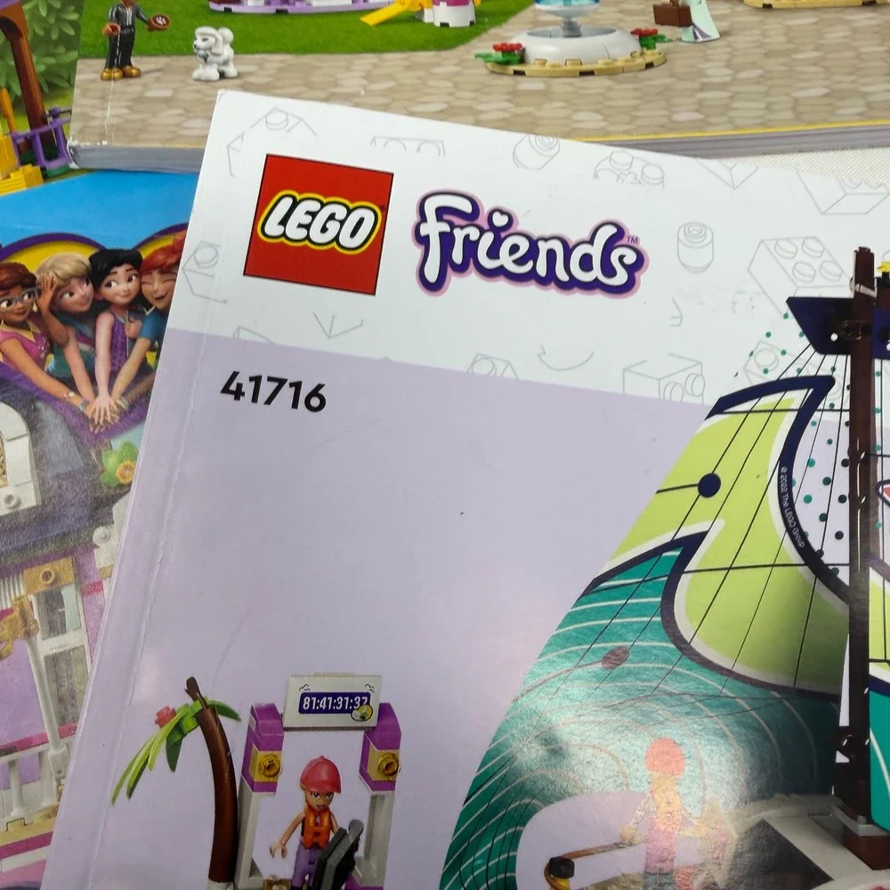 LEGO Friends Instruction Manuals Lot 41684 41683‎ 41716 Grand Hotel Forest Horse
